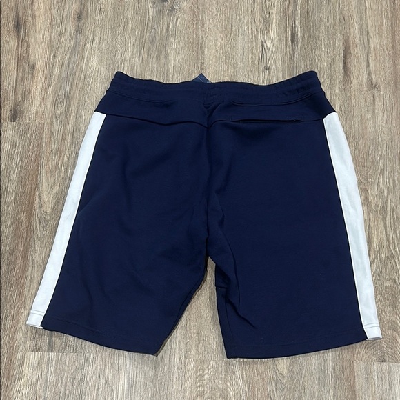 Polo by Ralph Lauren Blue and White Athletic Shorts - Picture 3 of 4
